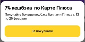 Подробнее о статье Повышенный кэшбек на Яндекс Маркет